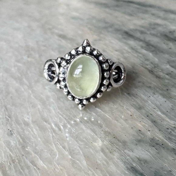 NWOT Sundance Siren Song Ring Prehnite Sterling Silver